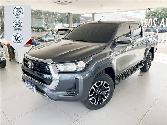 TOYOTA HILUX 2.8 D-4D TURBO DIESEL CD SRV 4X4 AUTOMÁTICO